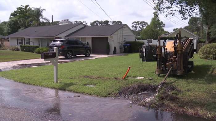 ‘No communication:’ Man reaches out to News 6 after fiber installation leads to burst water pipe