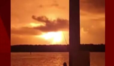 WATCH: Blue Origin rocket explodes along Central Florida’s coast