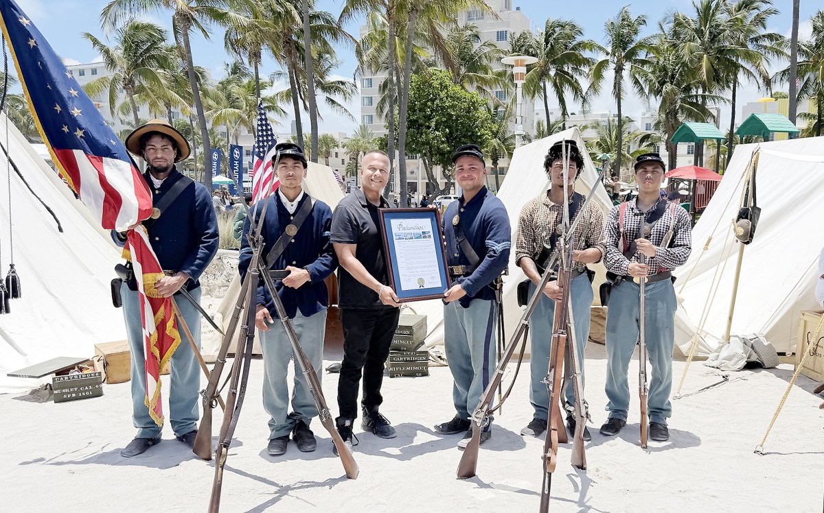 Jackson’s 102nd Colored Troops participate in Miami at massive Memorial Day Celebration