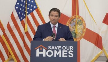 DeSantis says his plan would cut property taxes for 92% of homestead homes
