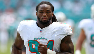 One of the Miami Dolphins' young defenders has apparently been working a little TOO hard this offseason
