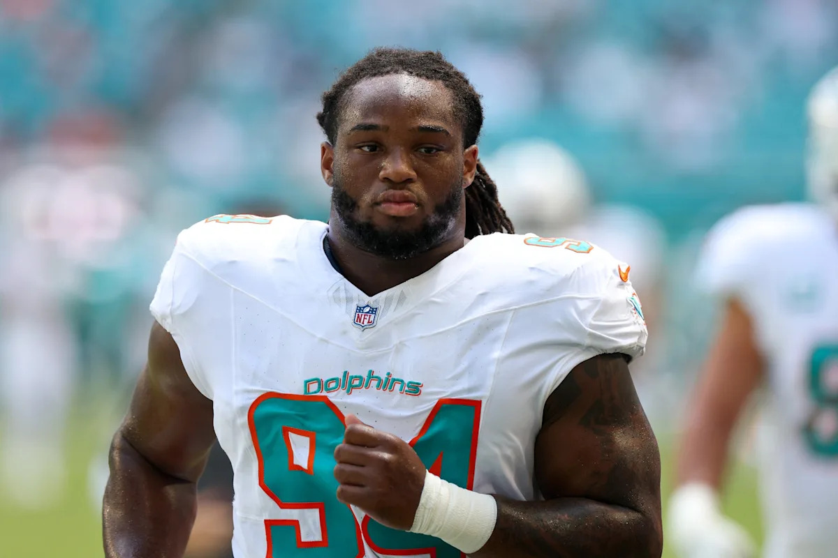 One of the Miami Dolphins' young defenders has apparently been working a little TOO hard this offseason