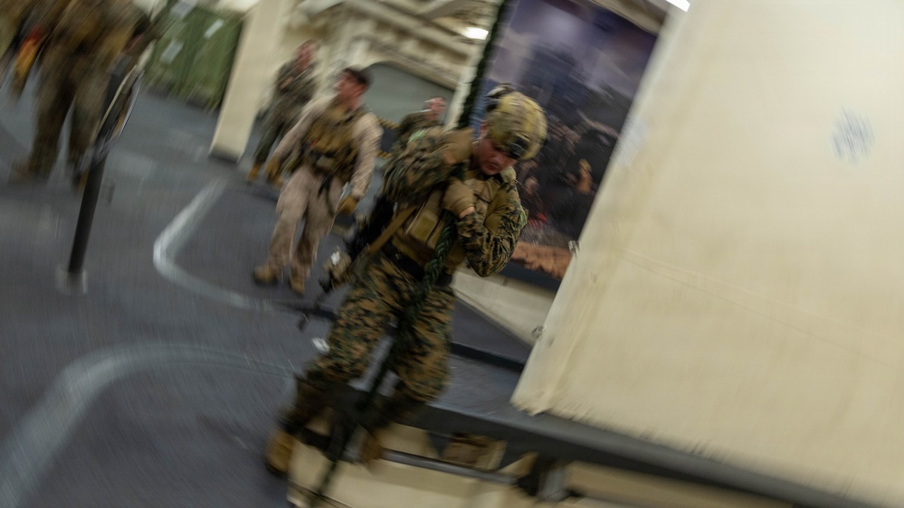 LCF-24: Fast-Roping &amp; Caving Ladder Drills Aboard USS Fort Lauderdale