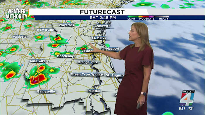 Storms, flooding possible across Southeast Georgia, Northeast Florida today