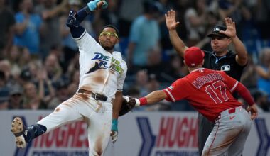 Angels’ 7th-inning meltdown leads to loss against Rays – Orange County Register