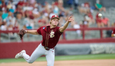 FSU's regional game vs. Coastal suspended in 6th inning, resumes Sunday