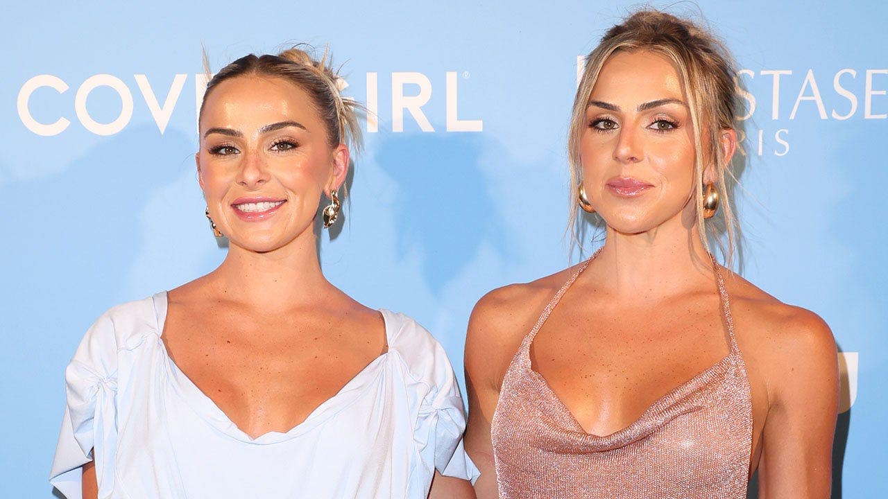 Cavinder Twins talk boob jobs and add a bikini 'triplet' during Miami Swim Week events