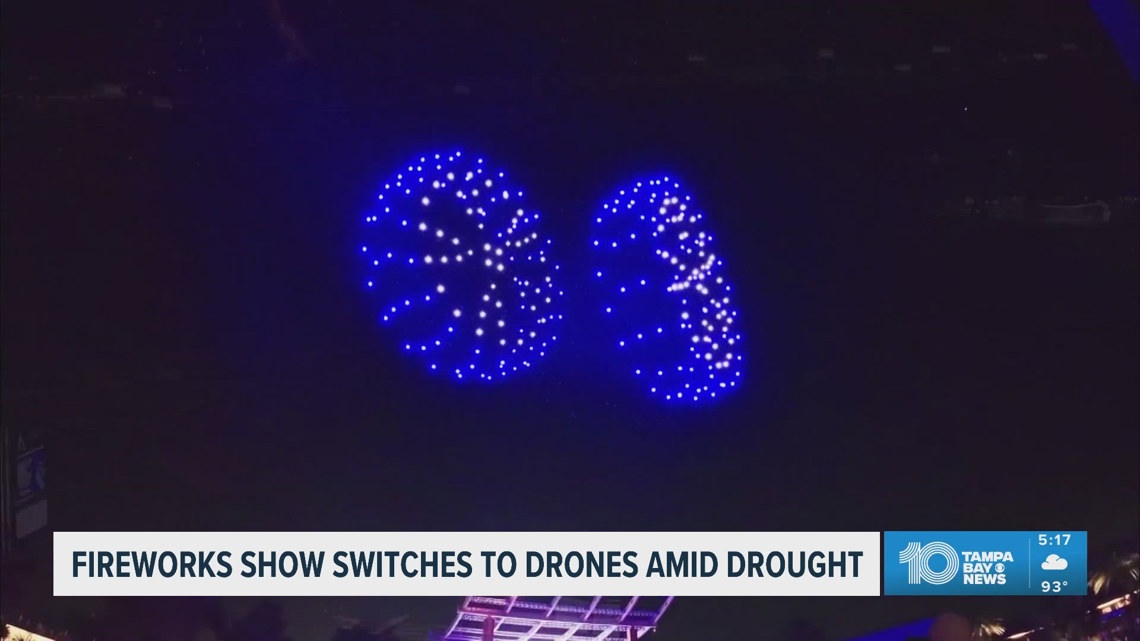 Drones to replace fireworks at Patriotic Pops Concert in Venice due to burn ban