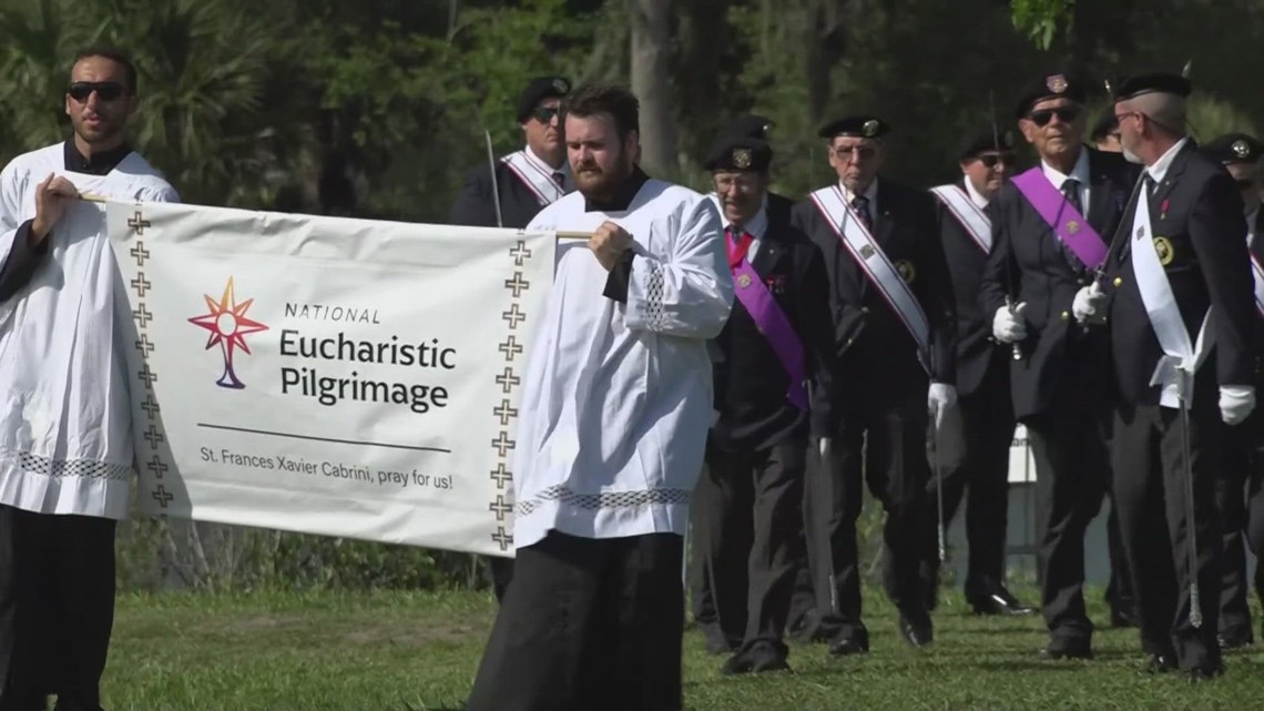 2026 National Eucharistic Pilgrimage begins journey from St. Augustine