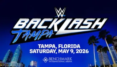 WWE Backlash Tampa Results - May 9th, 2026