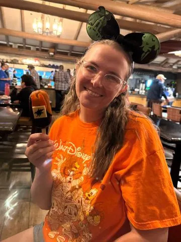 Kim Morrissey at a Walt Disney World restaurantCredit: Kim Morrissey