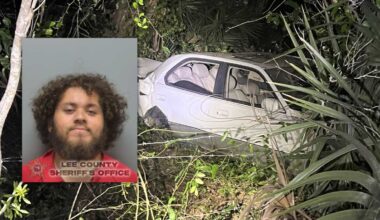 Florida driver crashes after high-speed chase, jokes about needing a faster car