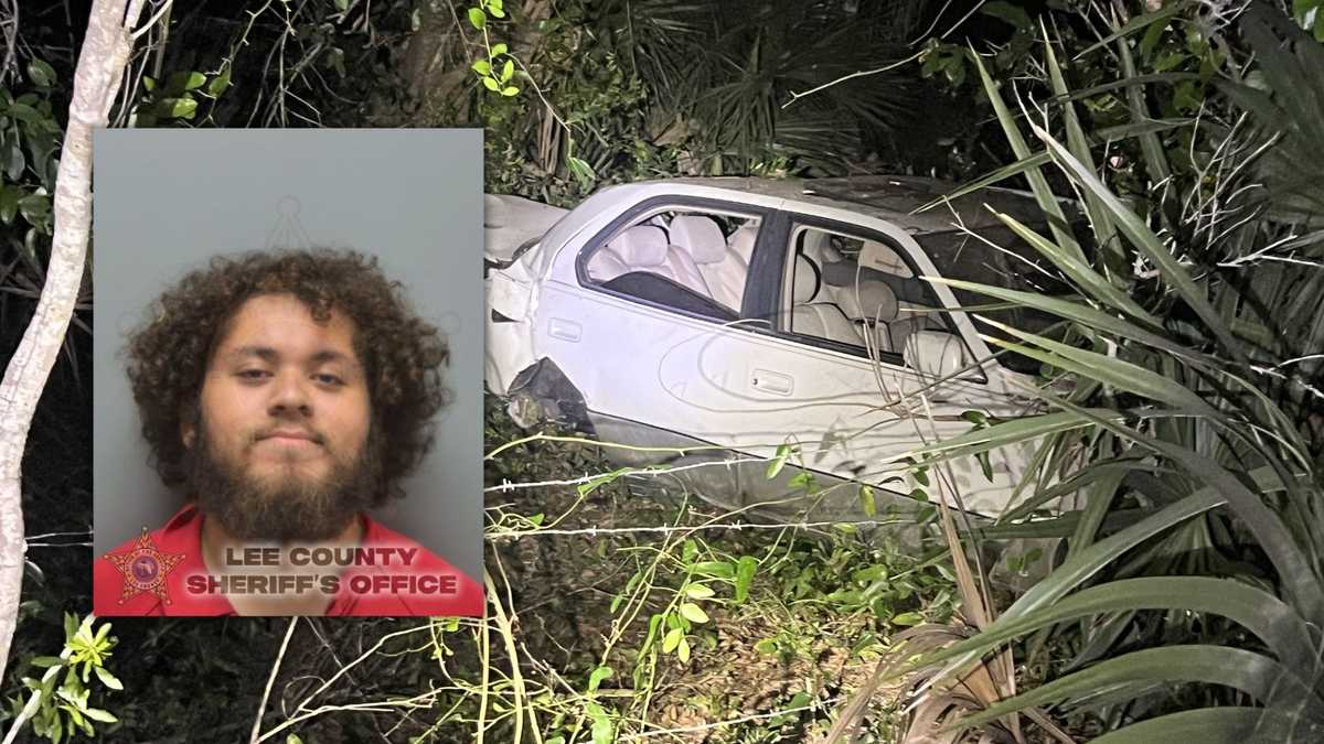 Florida driver crashes after high-speed chase, jokes about needing a faster car