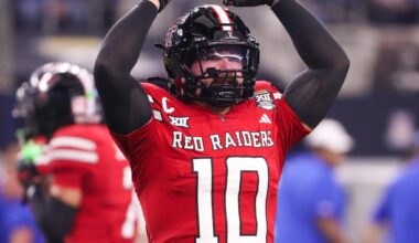 ESPN predicts Jacob Rodriguez gets drafted by the Buccaneers at 46.