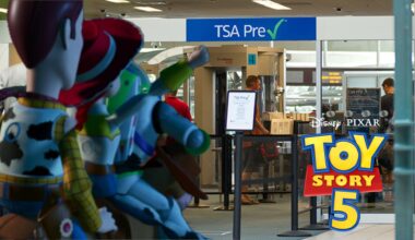 New "Toy Story 5" Bins Appear at Orlando International Airport