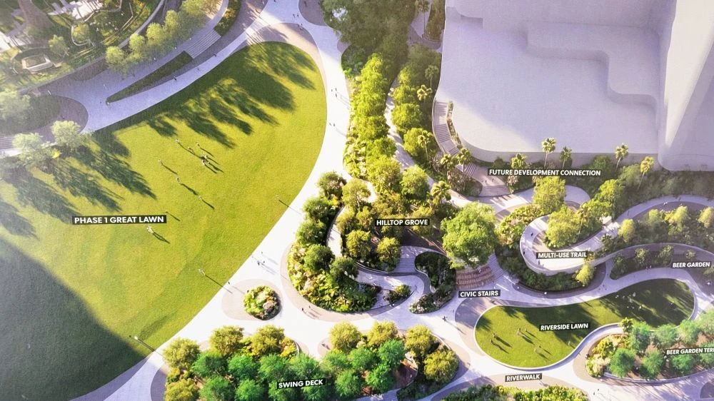 Illustration of Phase 2 of Riverside Plaza