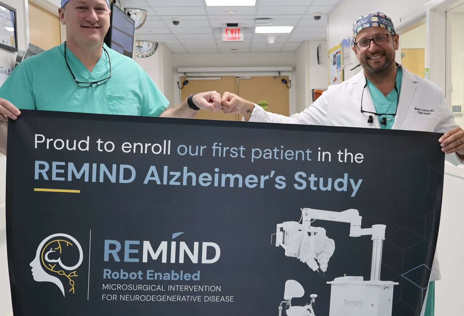 Drs. Ricardo Hanel and Michael DeFazio