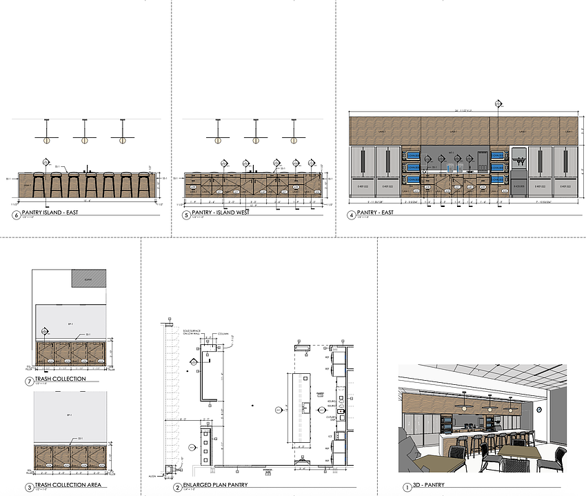 Baptist Health wants to build-out a dining and market amenity in its Central Services Center at San Marco East Plaza. Baptist Health wants to build-out a dining and market amenity in its Central Services Center at San Marco East Plaza.