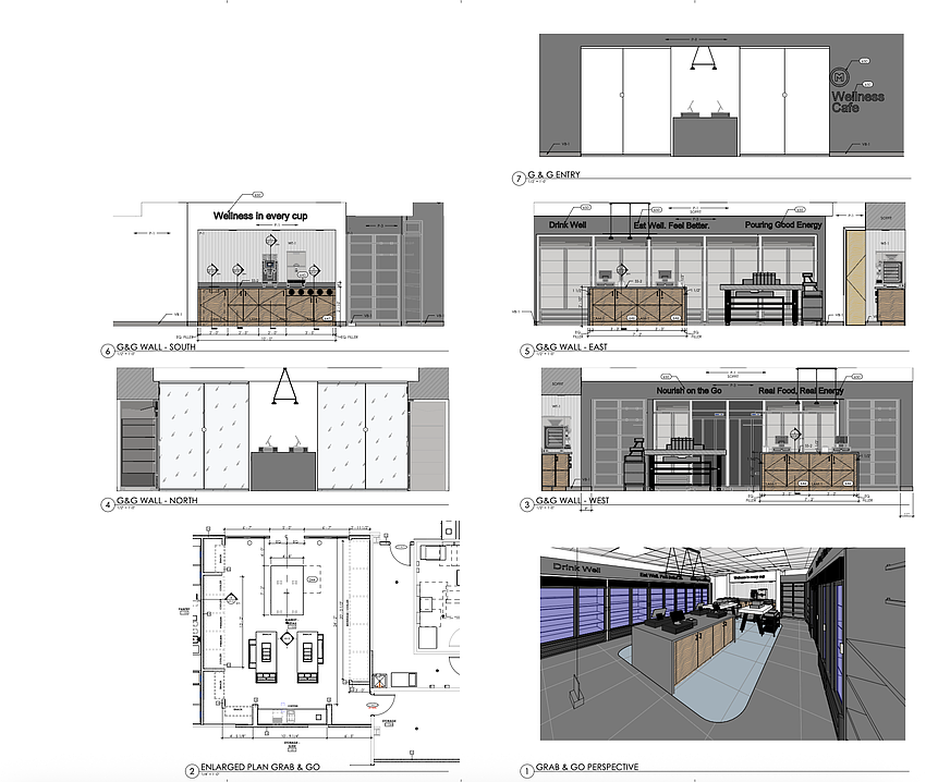 Baptist Health wants to build-out a dining and market amenity in its Central Services Center at San Marco East Plaza. Baptist Health wants to build-out a dining and market amenity in its Central Services Center at San Marco East Plaza.