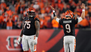 Joe Burrow, Orlando Brown Jr. see the good in schedule consistency to start the year
