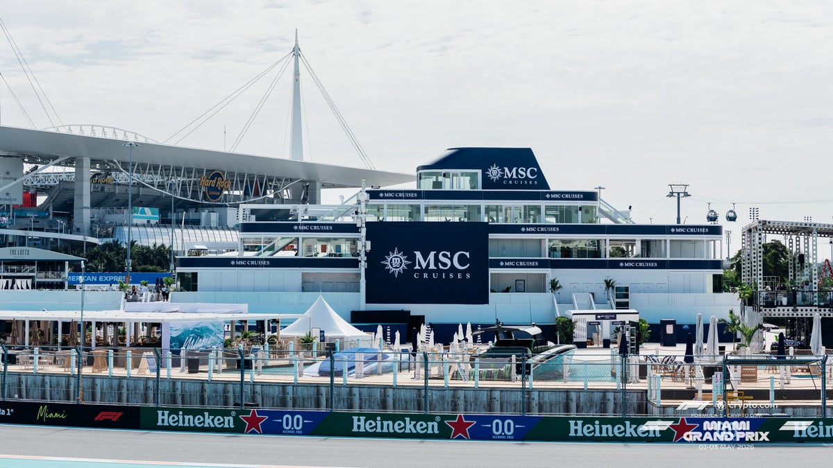 Miami GP’s newest seats tower over the track, with a $95,000 cabana to match