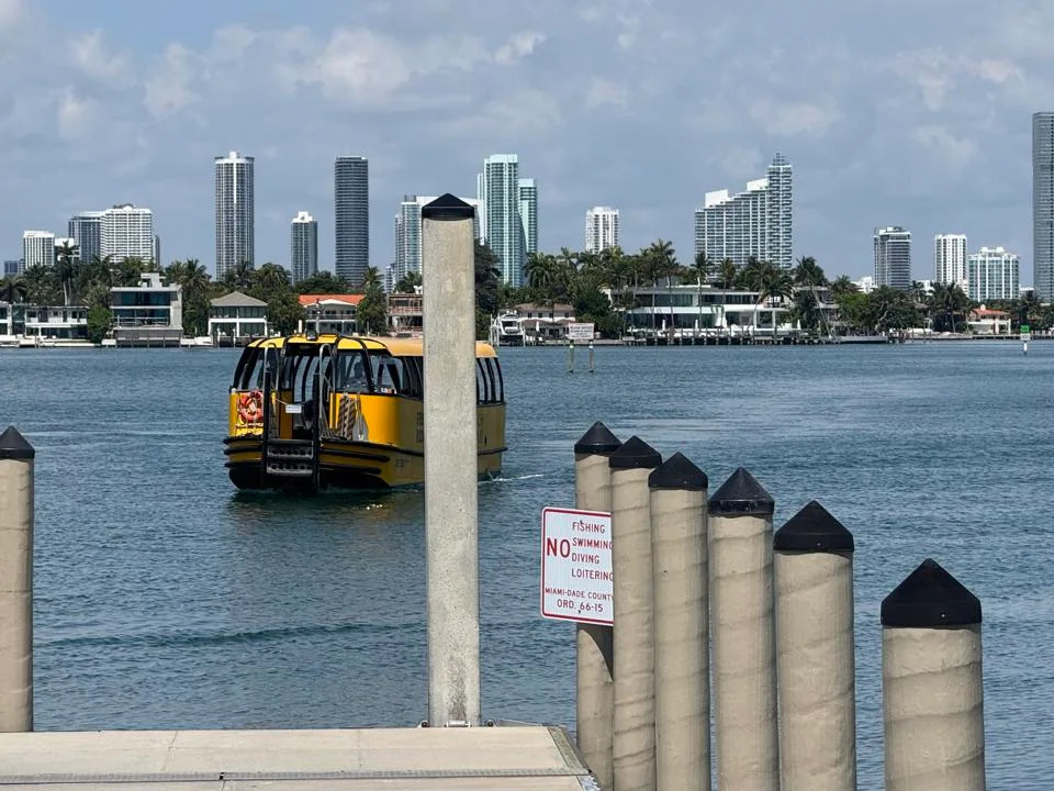Miami water taxi