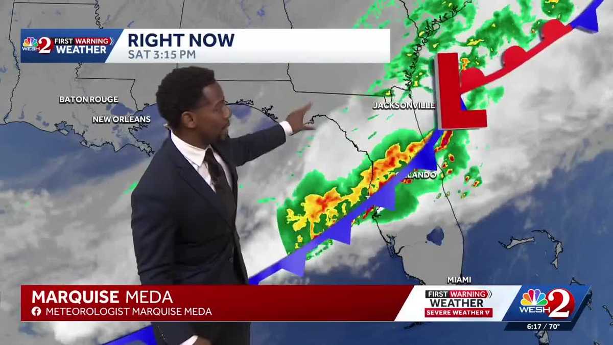 Severe Thunderstorm Threat Dying Down In Central Florida