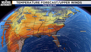 Record temperatures possible this week as rain chances increase