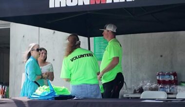 Volunteers help keep first-ever IRONMAN Jacksonville moving