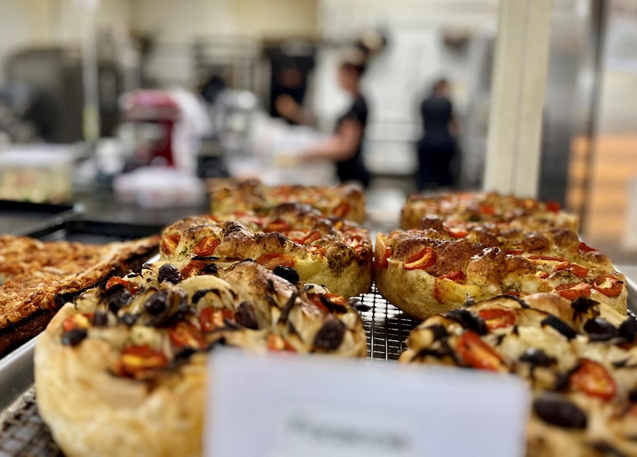 Focaccia is a popular item at Amore Italian Market & Bakery in Cape Coral.