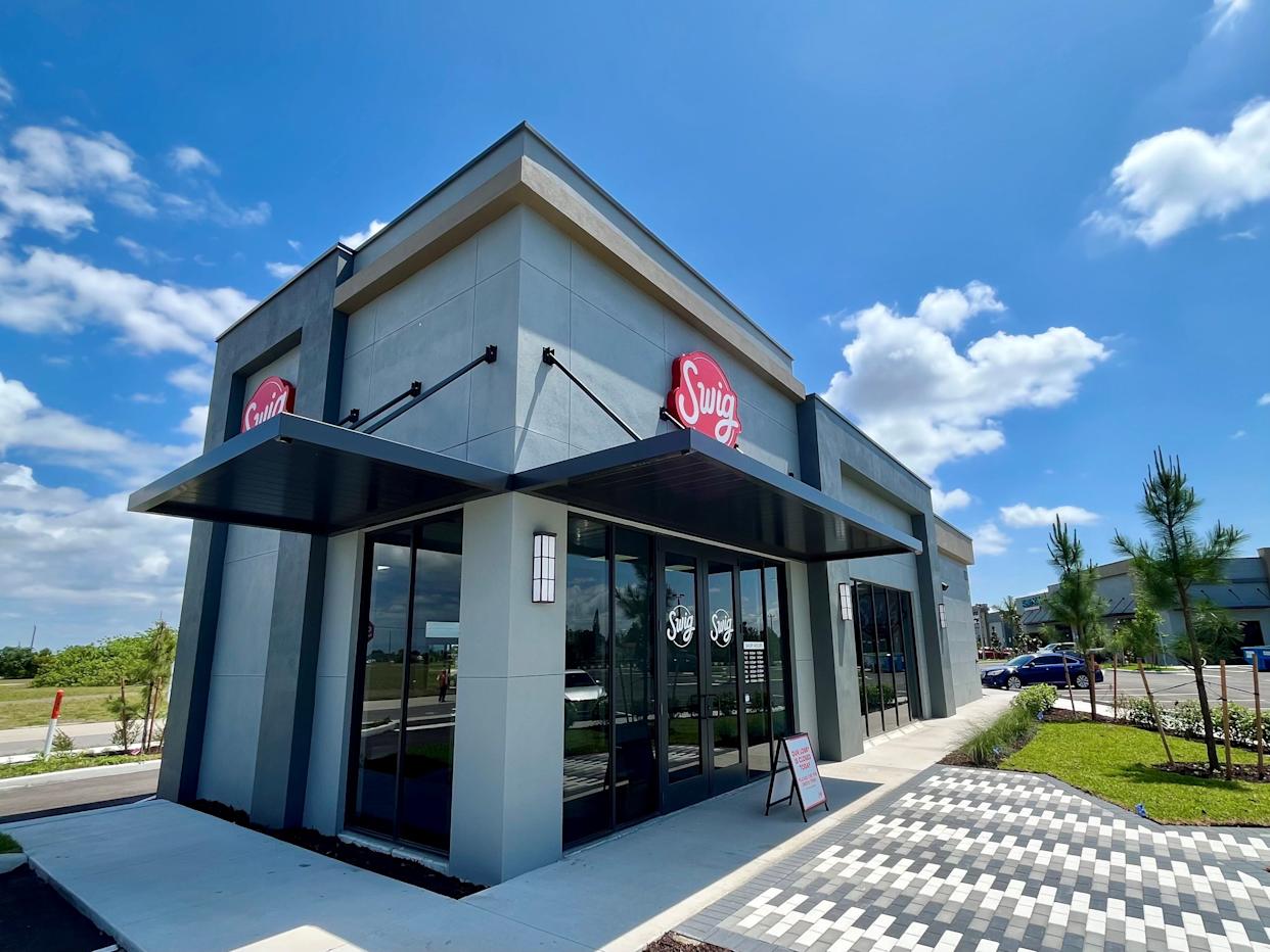 On May 4, 2026, Swig opened a location at the Shops at Del Sol in Cape Coral.