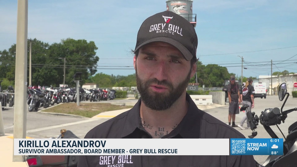 Detroit native who survived Russian war crimes in Ukraine gets long-delayed hero's welcome in Tampa