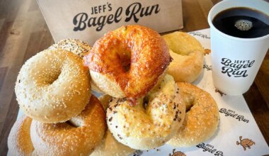 Popular bagel chain Jeff’s Bagel Run opening Feather Sound location near Carillon Office Park
