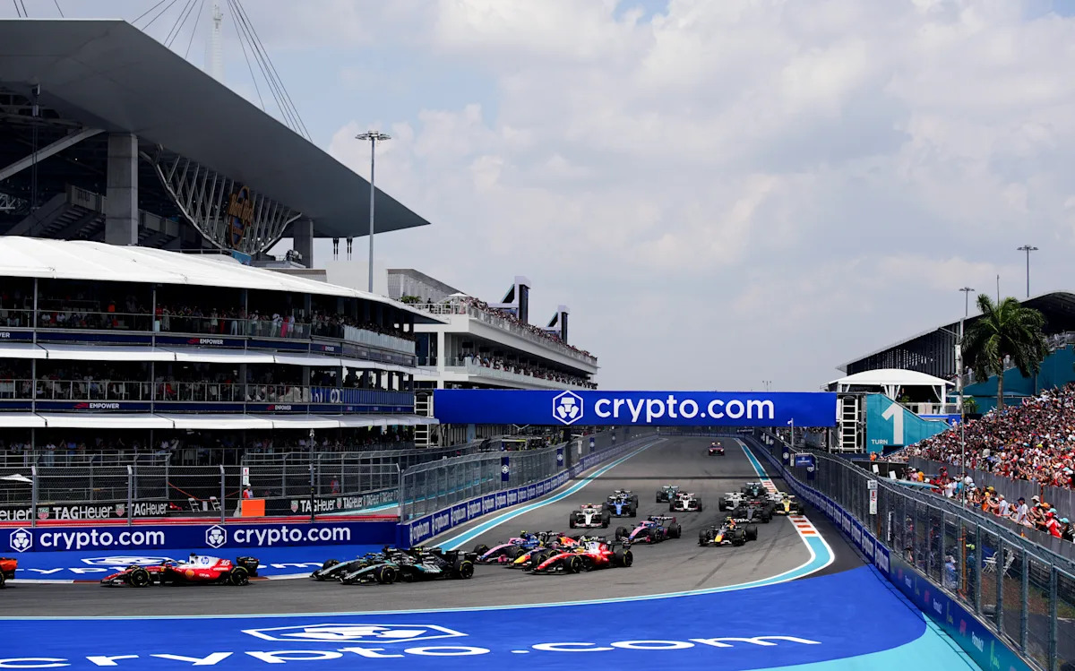 F1 Miami Grand Prix 2026: Kimi Antonelli, Max Verstappen recover from poor starts as anticipated rain does not fall