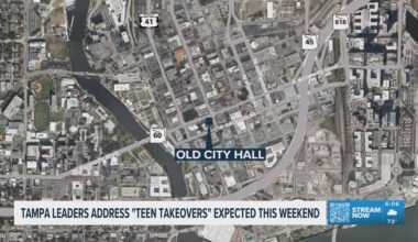 Tampa Community Leaders to address "Teen Takeovers" that are expected this weekend
