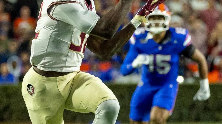 Florida State Seminoles running back Ousmane Kromah