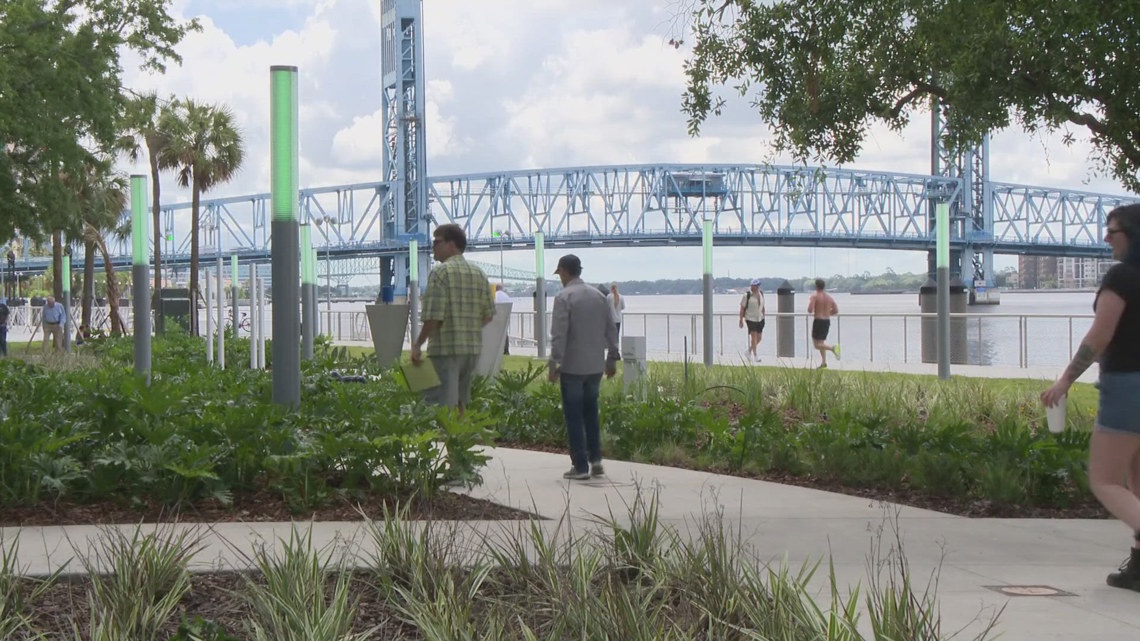 Riverfront Music Garden debuts in Jacksonville, Northbank Riverwalk reopens