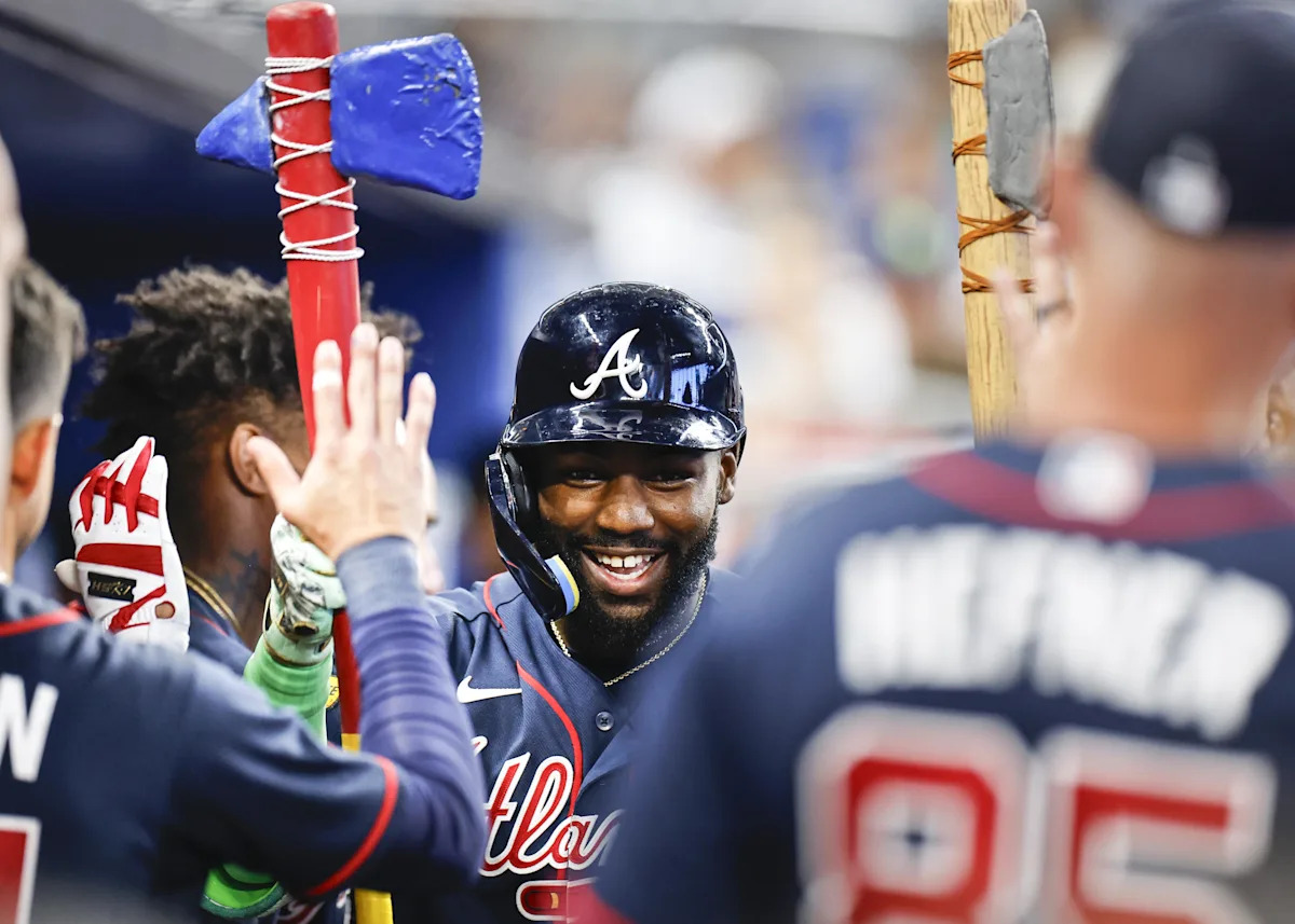 Braves’ late breakthrough fuels 8-4 win against Miami