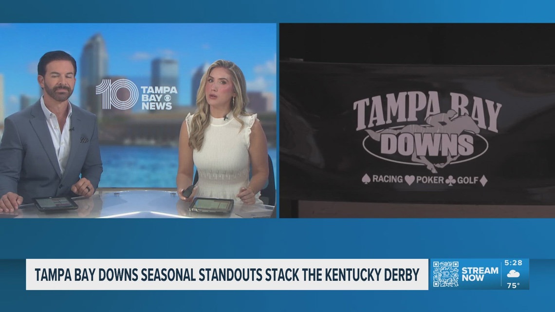 The Kentucky Derby has some horses from Tampa Bay Downs in the race