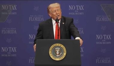 President Trump delivers remarks at The Villages Charter School in Central Florida