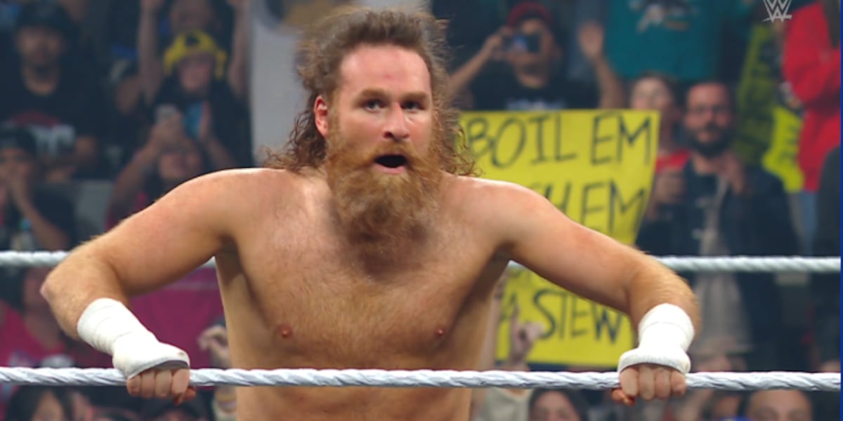 WWE superstar Sami Zayn preparing to challenge Trick Williams for the WWE United States Championship in Tampa on Saturday