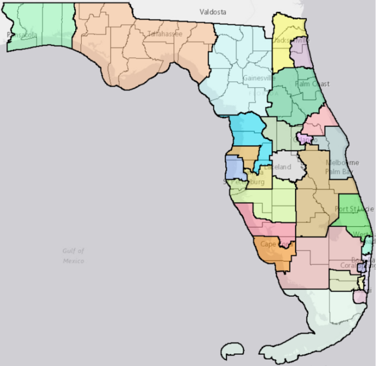 Redrawn congressional map splits St. Pete between two republican leaning districts
