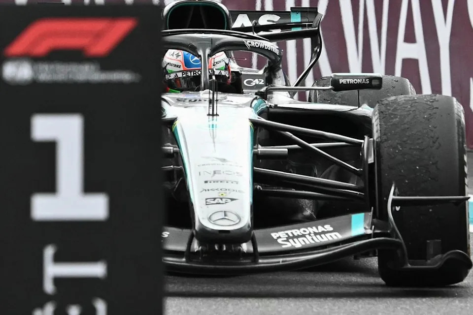 Mercedes' Kimi Antonelli was back on top on Sunday in Miami
