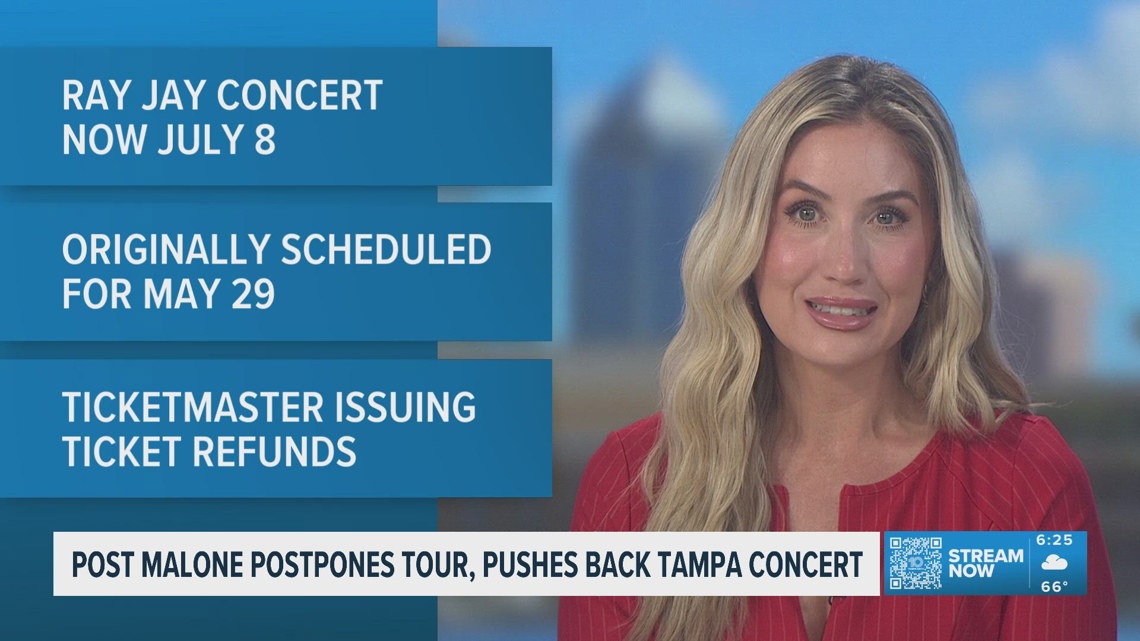Post Malone postpones first few weeks of tour, including Tampa stop