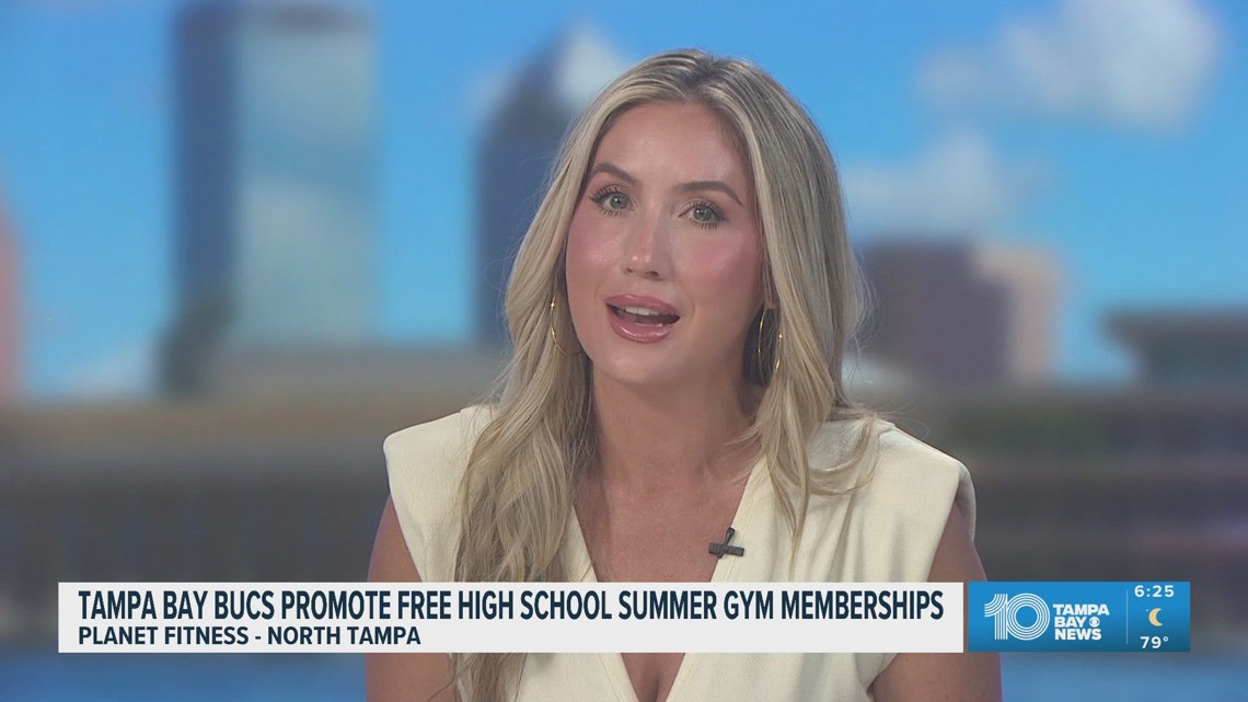 Tampa Bay Buccaneers promote free high school summer gym memberships