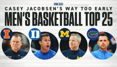 Men's College Basketball Rankings: Florida Highlights Post-Portal Top 25