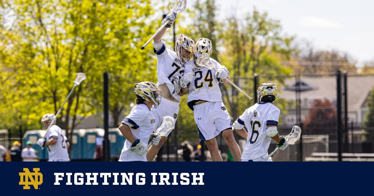 #2 Irish Blow By Jacksonville In NCAA First Round Win, 18-5 – Notre Dame Fighting Irish – Official Athletics Website