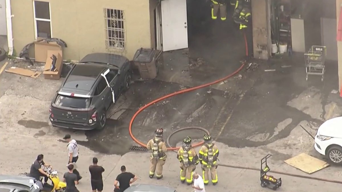 Person hospitalized after vehicle catches fire in Hialeah Gardens warehouse – NBC 6 South Florida