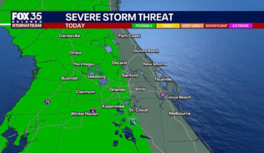 Orlando weather: Hot, humid day with possible storms to conclude weekend