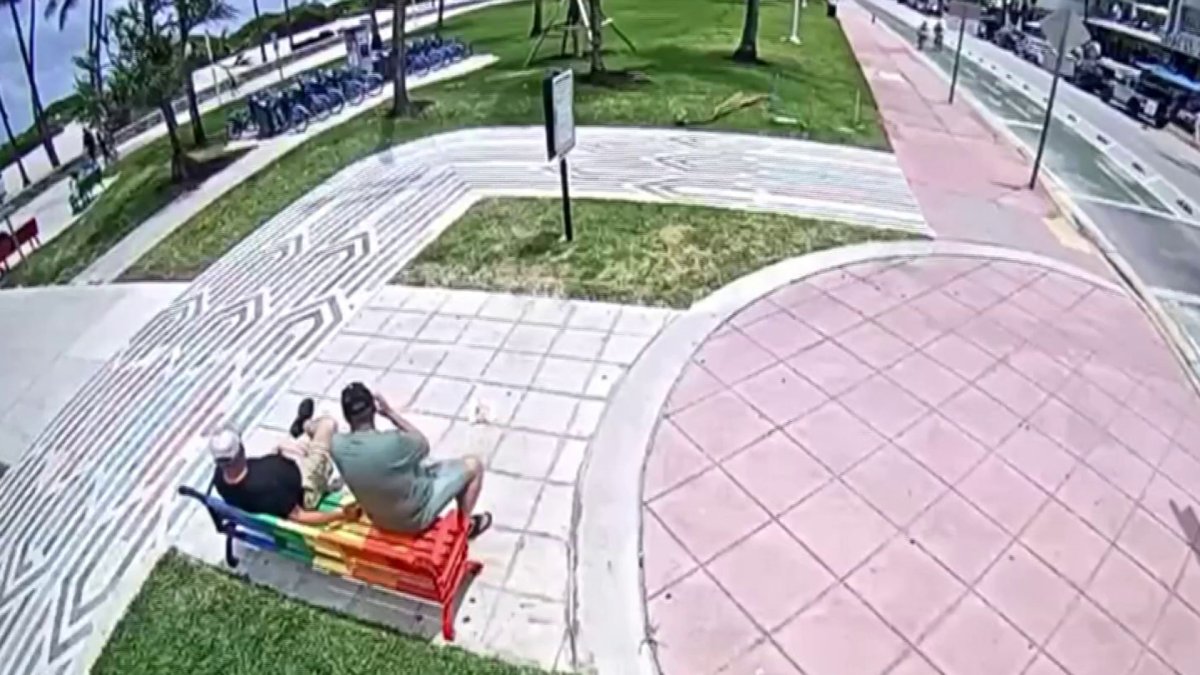 German tourists arrested for antisemitic graffiti on Miami Beach pride bench – NBC 6 South Florida